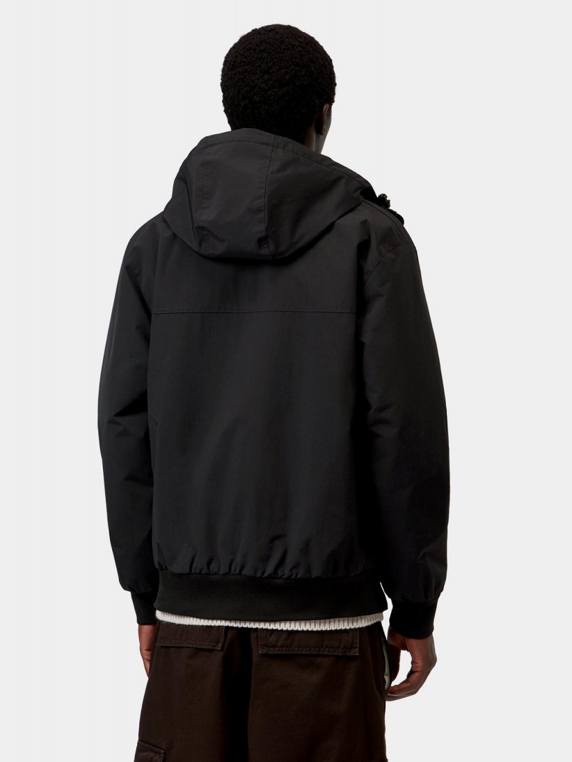 Carhartt WIP Sail Black Hooded Jacket