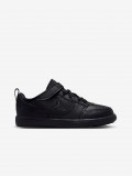 Sapatilhas Nike Jordan Court Connect Low Pretas Para Crian�a