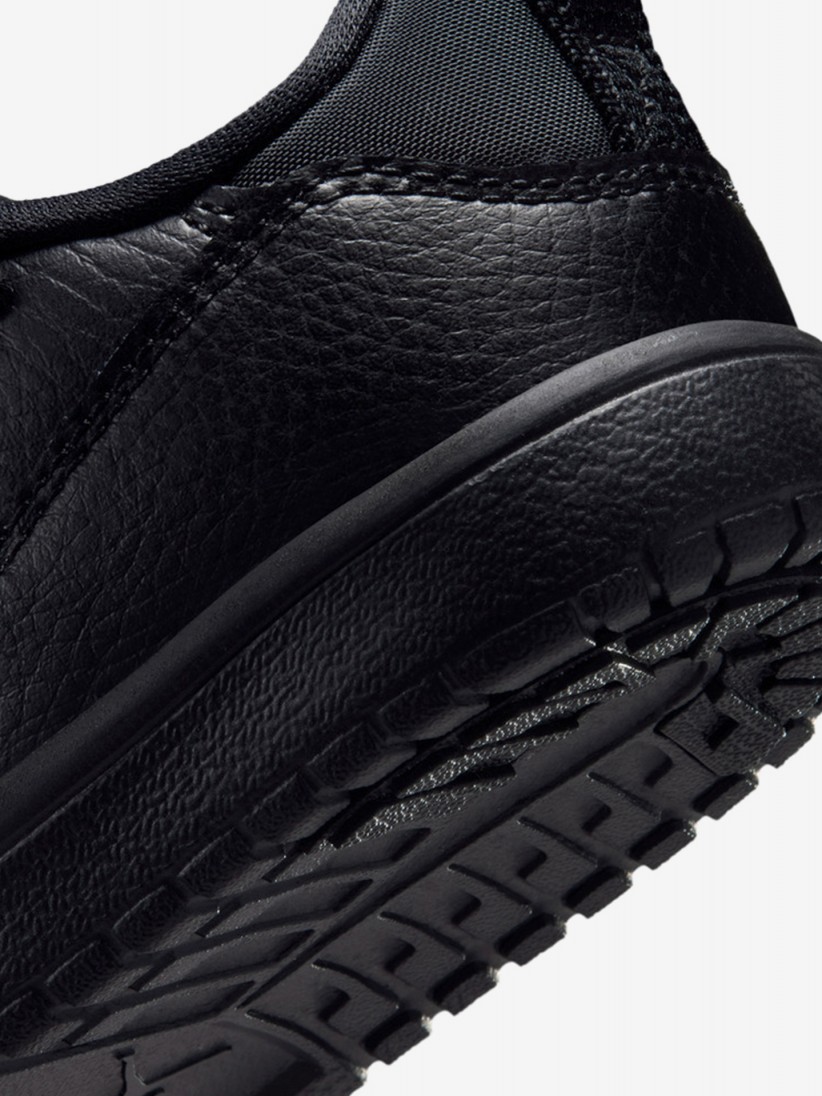 Sapatilhas Nike Jordan Court Connect Low Pretas Para Crian�a