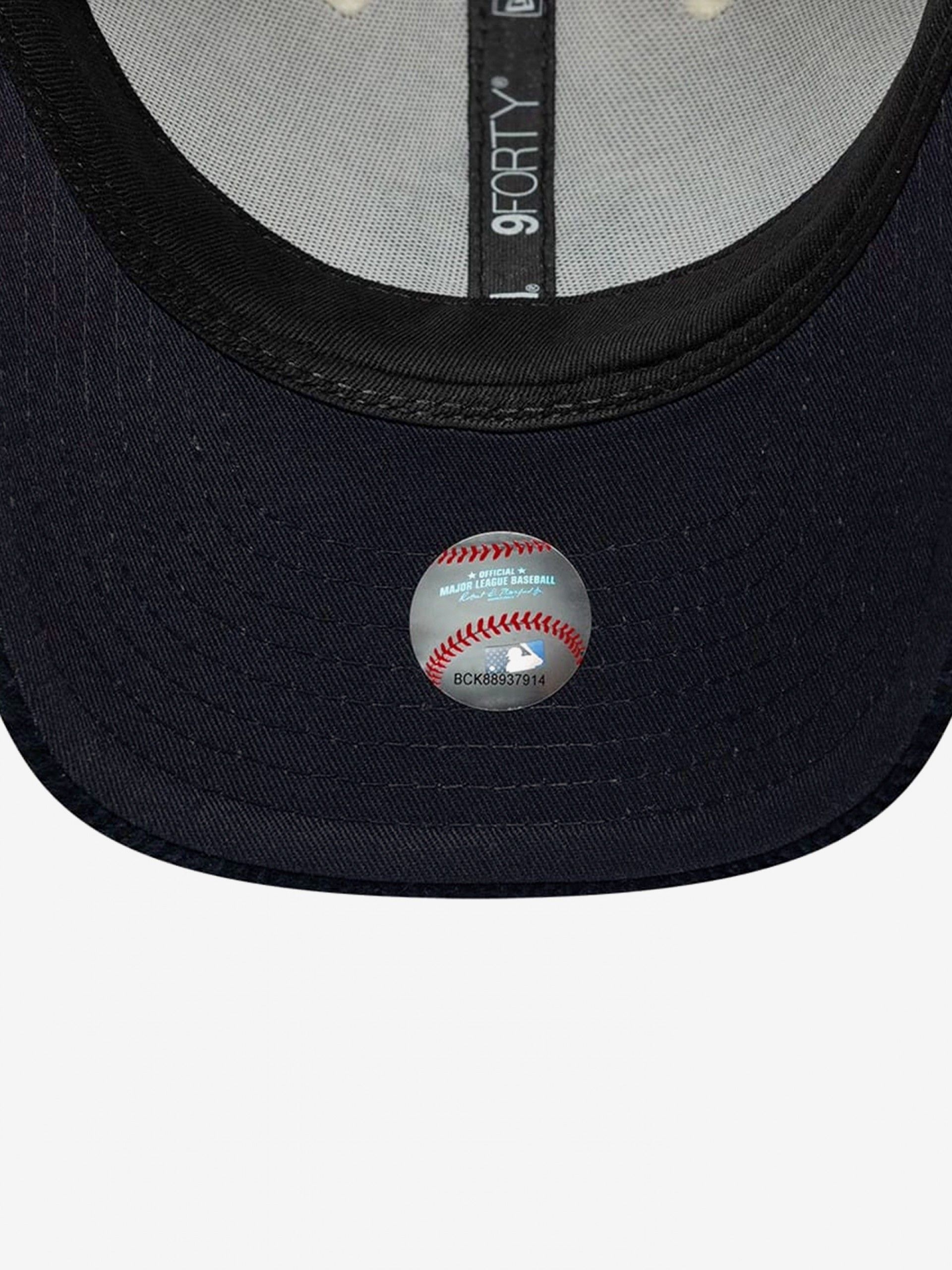 Boné New Era New York Yankees 9FORTY Bombazina Azul e Branco