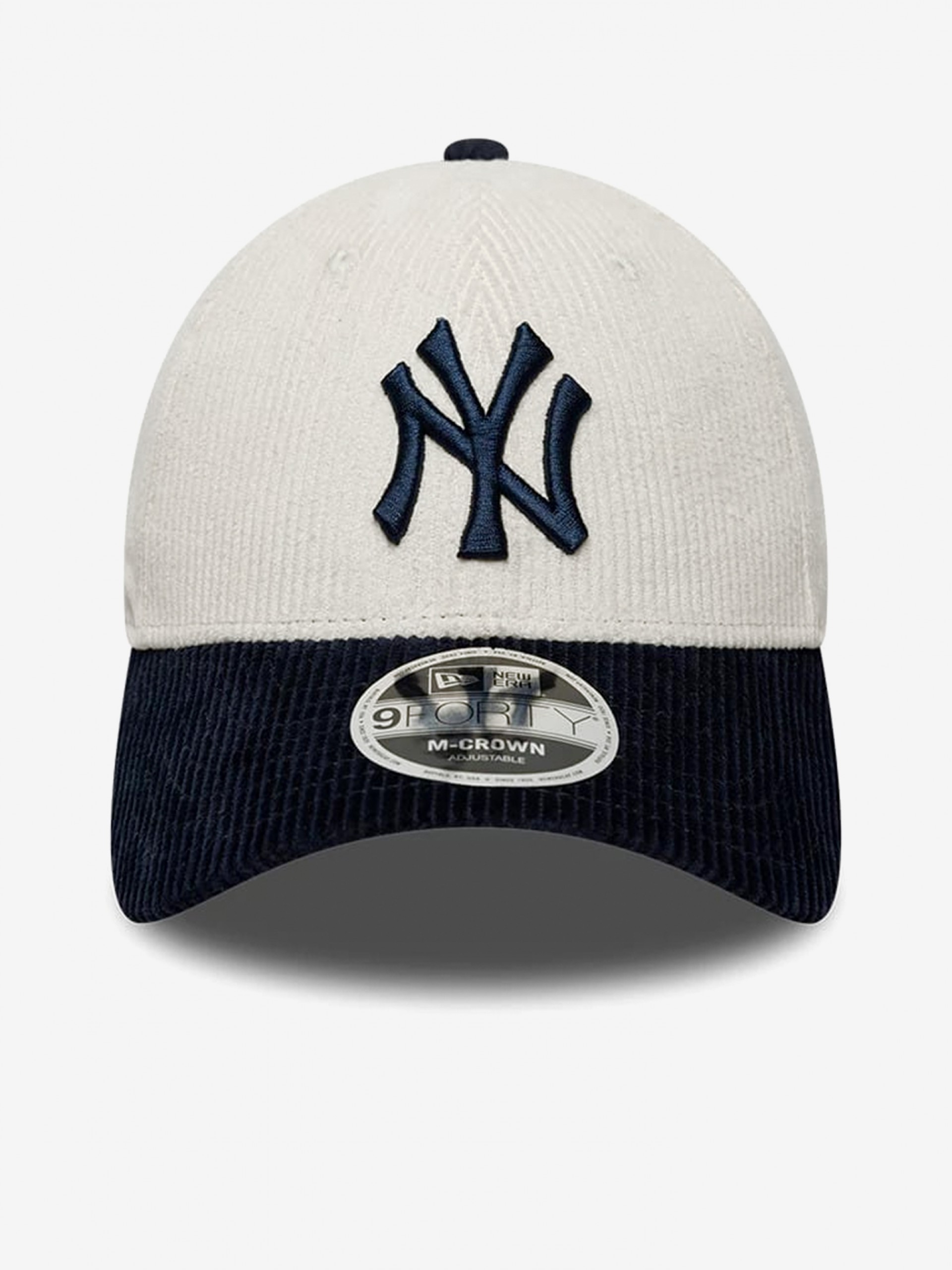 Boné New Era New York Yankees 9FORTY Bombazina Azul e Branco
