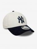 Bon� New Era New York Yankees 9FORTY Bombazina Azul e Branco