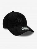 Bon� New Era New York Yankees 9FORTY Bombazina Preto Para Mulher