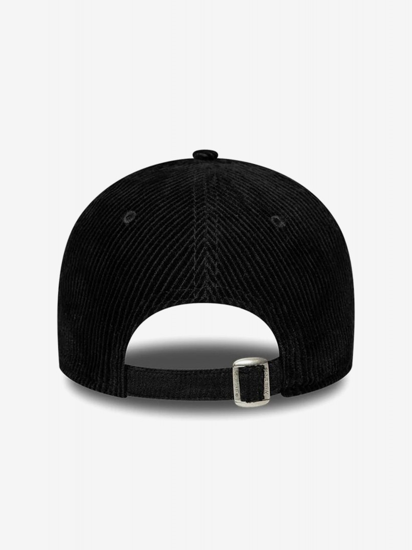 Bon� New Era New York Yankees 9FORTY Bombazina Preto Para Mulher