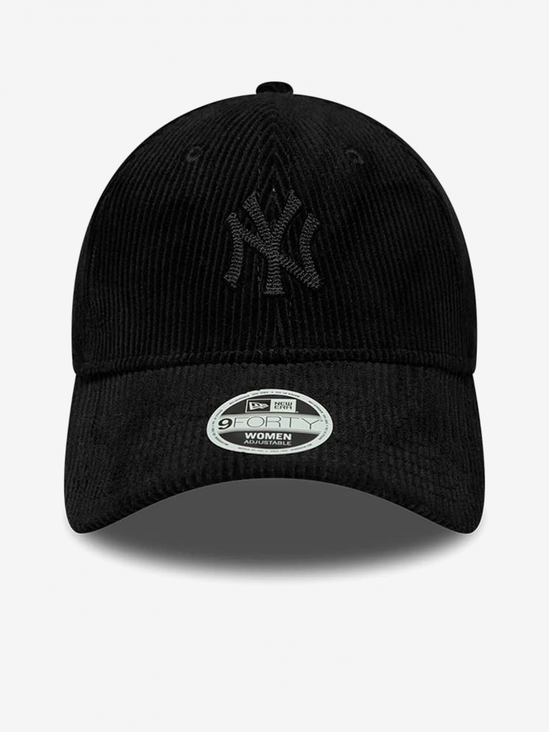 Boné New Era New York Yankees 9FORTY Bombazina Preto Para Mulher