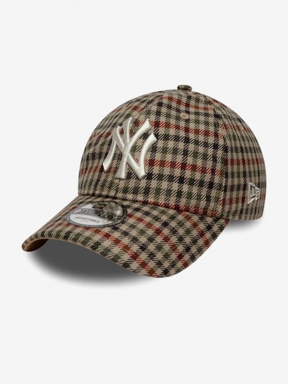 Gorra New Era New York Yankees 9TWENTY Estampado de Cuadros Gorra New Era New York Yankees 9TWENTY Estampado de Cuadros