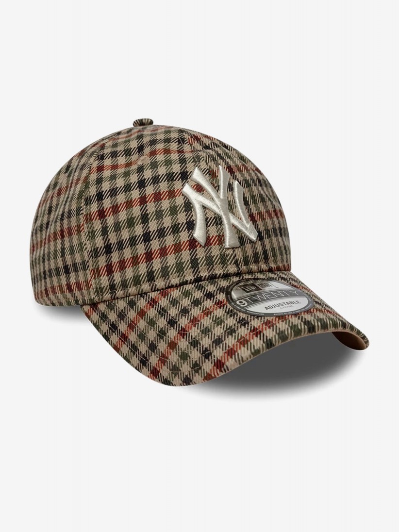 Gorra New Era New York Yankees 9TWENTY Estampado de Cuadros Gorra New Era New York Yankees 9TWENTY Estampado de Cuadros