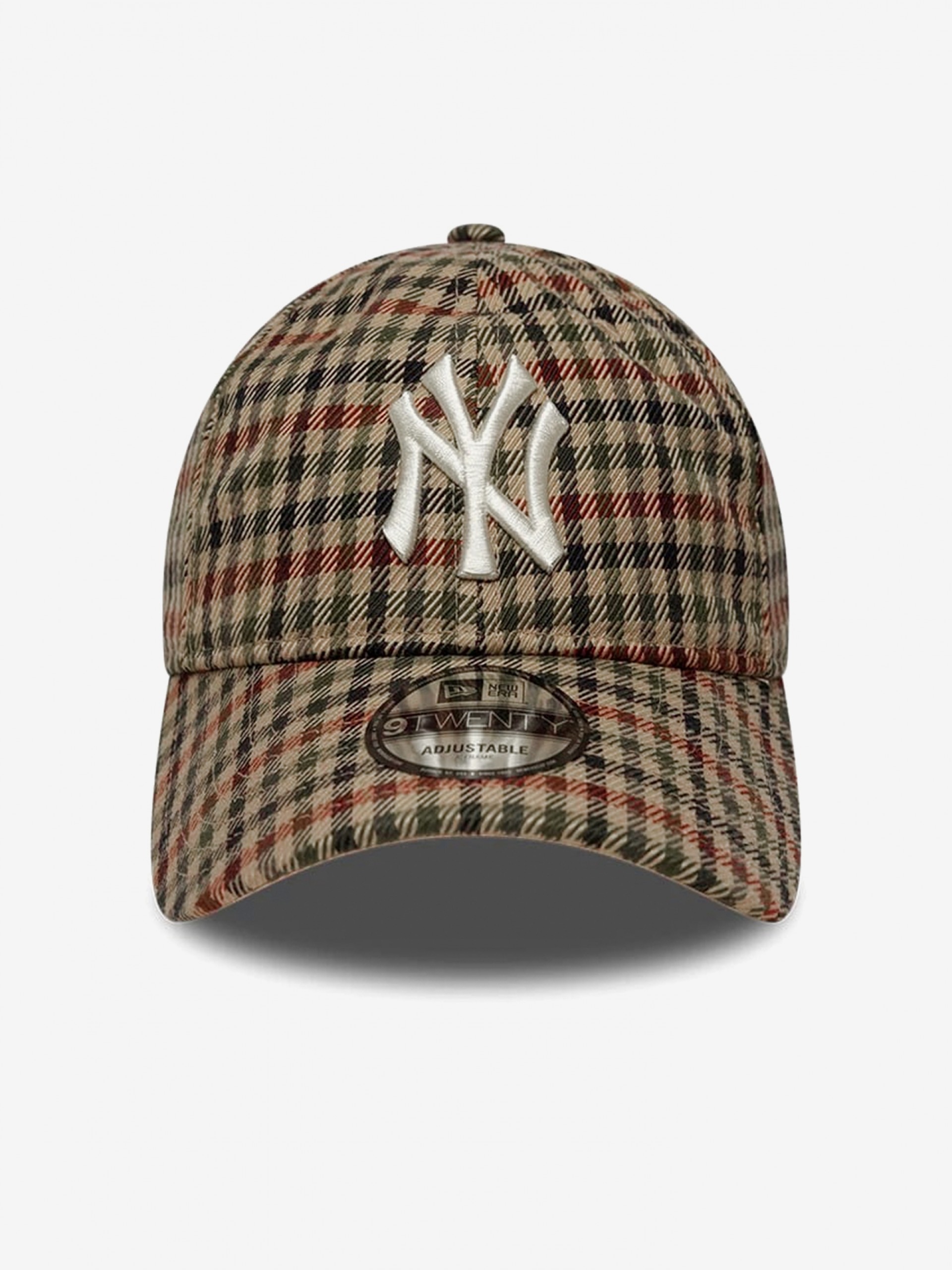 New Era New York Yankees 9TWENTY Chequered Pattern Cap