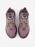 Sapatilhas de Trail New Balance Fresh Foam X Hierro v9 GORE-TEX Rosa e Verdes Para Mulher