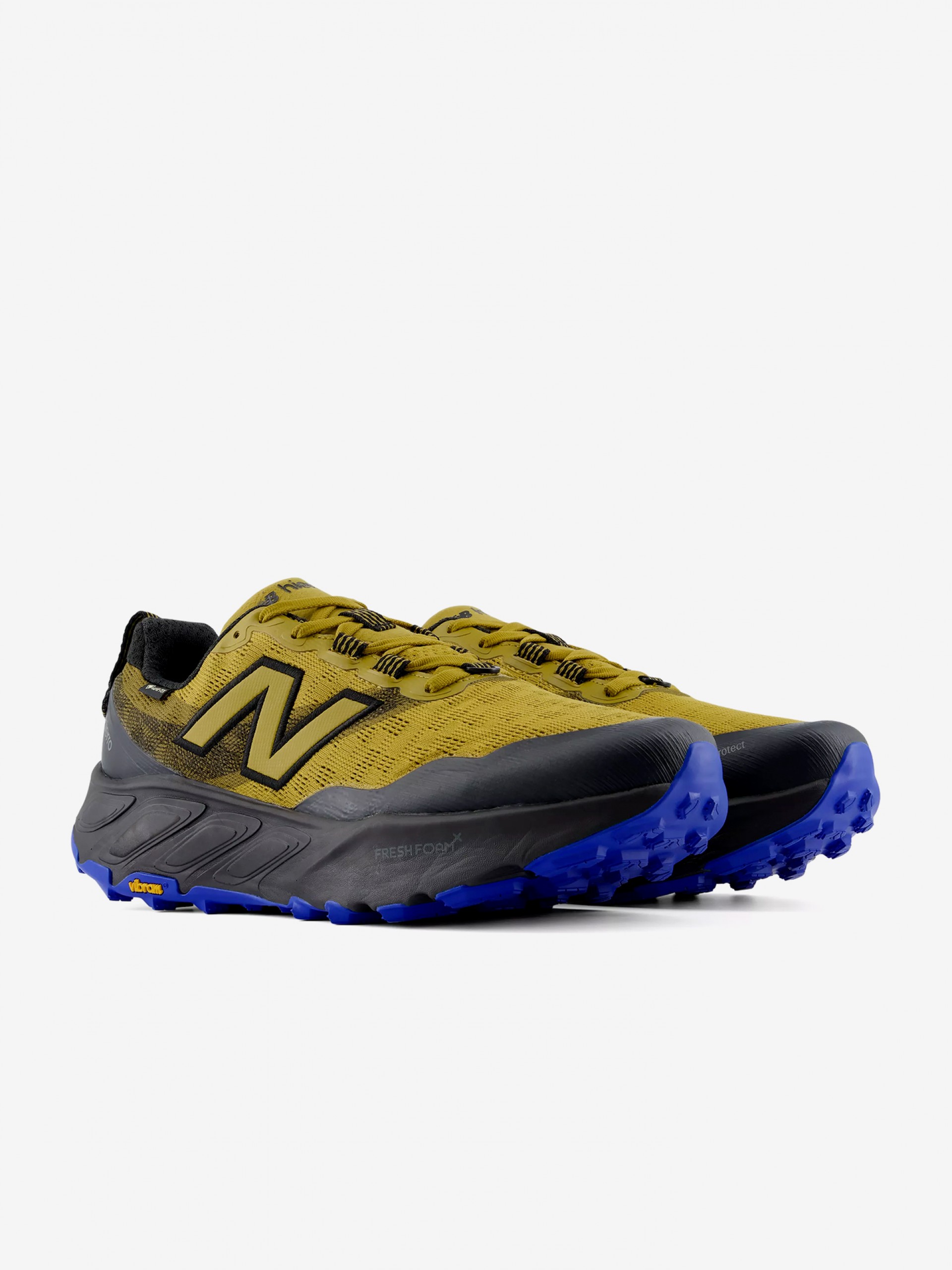 New Balance Fresh Foam X Hierro v9 GORE-TEX Green, Black and Blue Trail Trainers For Men