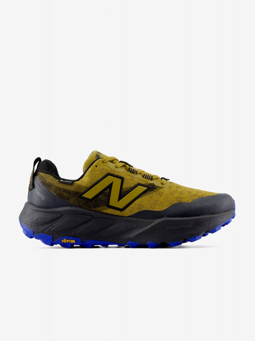 New Balance Fresh Foam X Hierro v9 GORE-TEX Green, Black and Blue Trail Trainers For Men