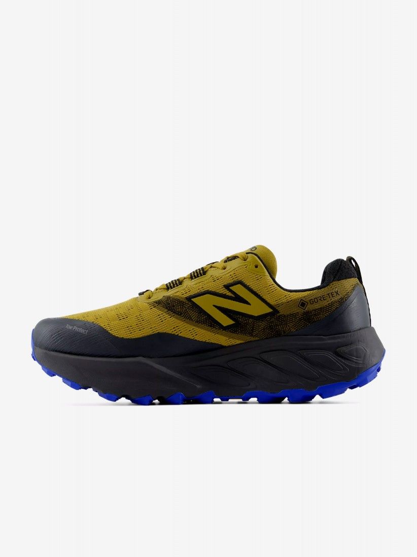 New Balance Fresh Foam X Hierro v9 GORE-TEX Green, Black and Blue Trail Trainers For Men
