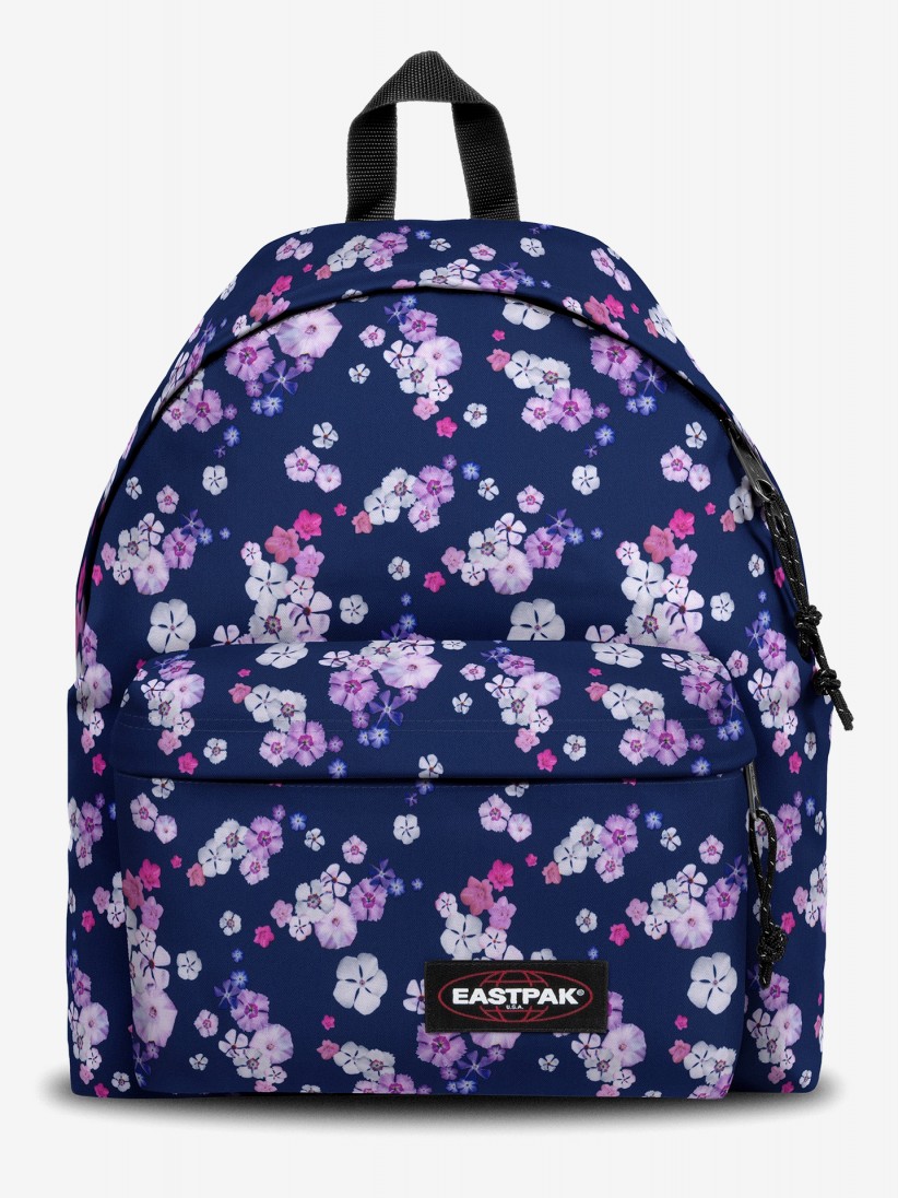 Mochila Escolar Eastpak Padded Pak'R Floral Bloom Azul