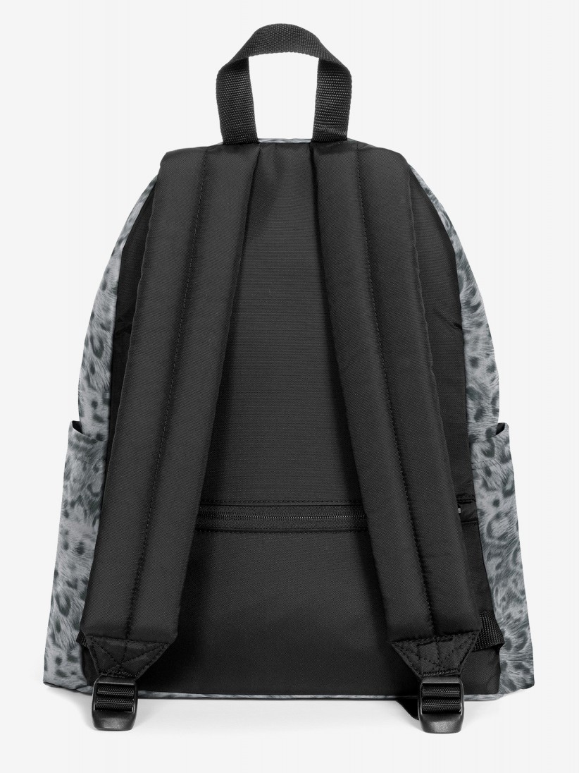 Mochila Escolar Eastpak Day Pak'R Print Leopardo Cinza