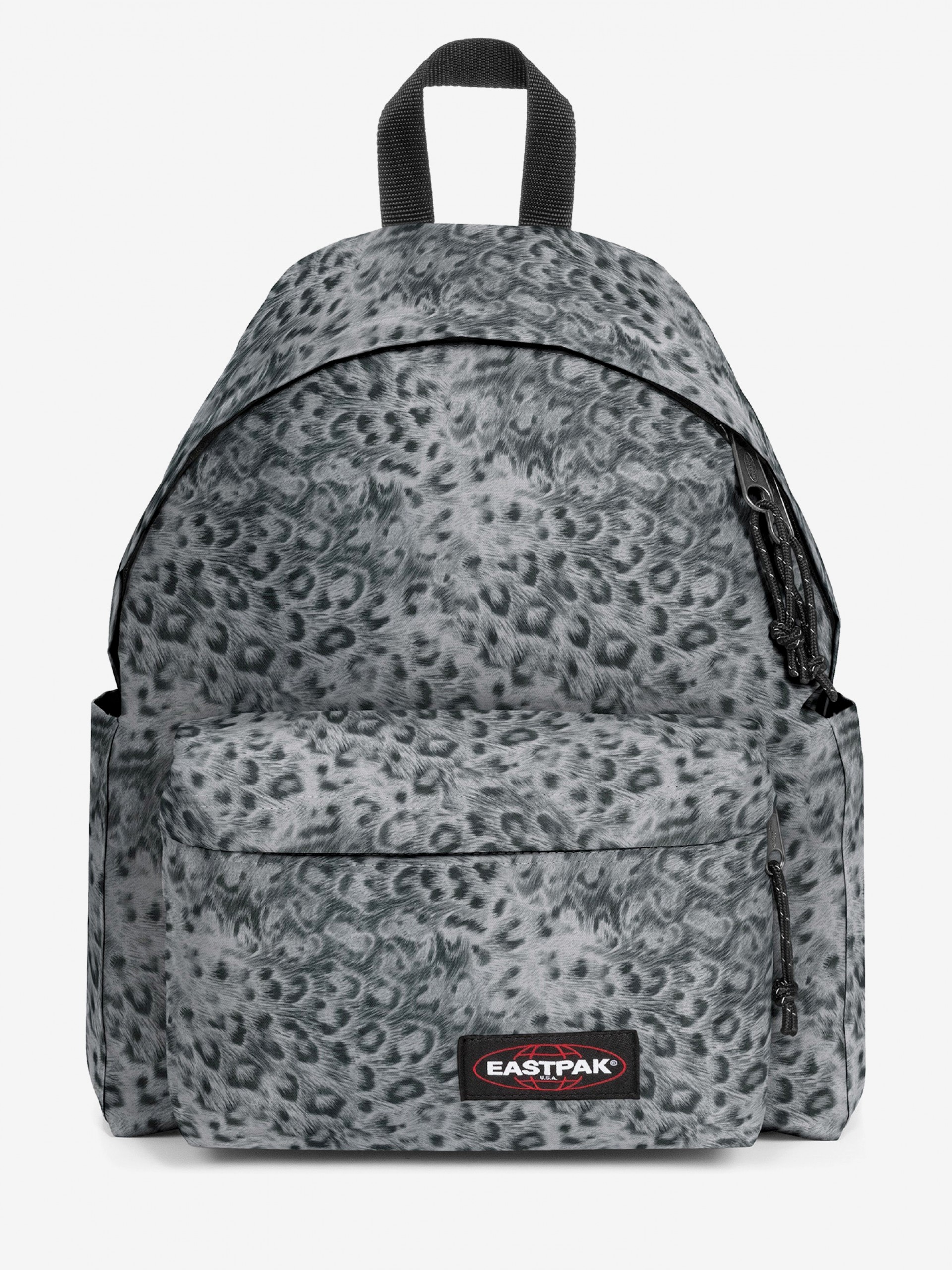 Eastpak Day Pak'R Grey Leopard Print School Backpack