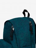 Mochila Escolar Eastpak Day Office Print Leopardo Verde