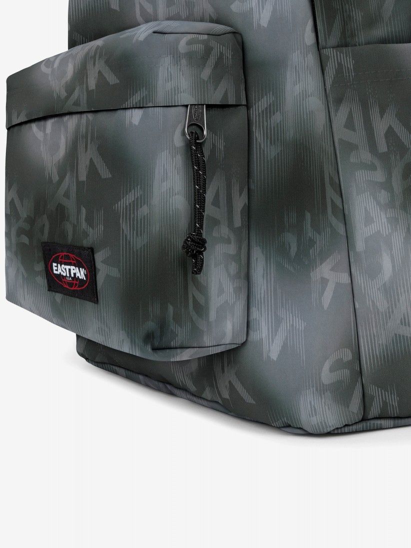 Mochila Escolar Eastpak Day Office Letter DyeBlack Cinzenta