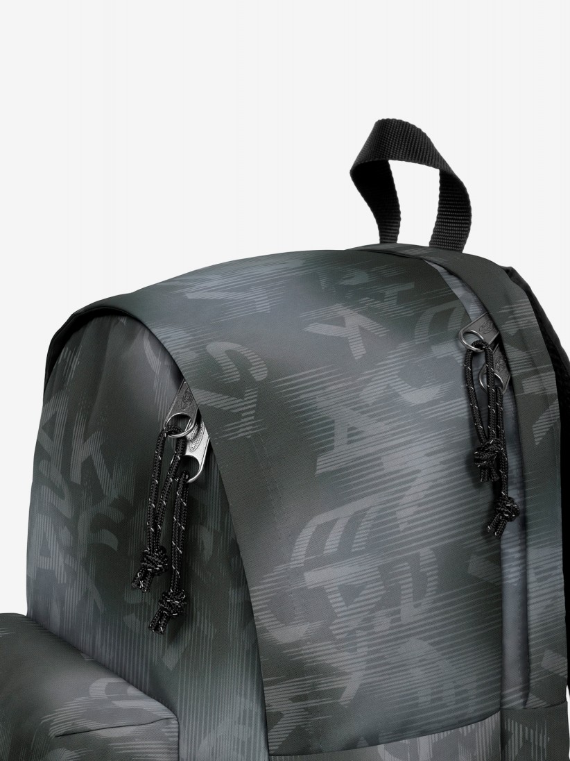 Mochila Escolar Eastpak Day Office Letter DyeBlack Cinzenta