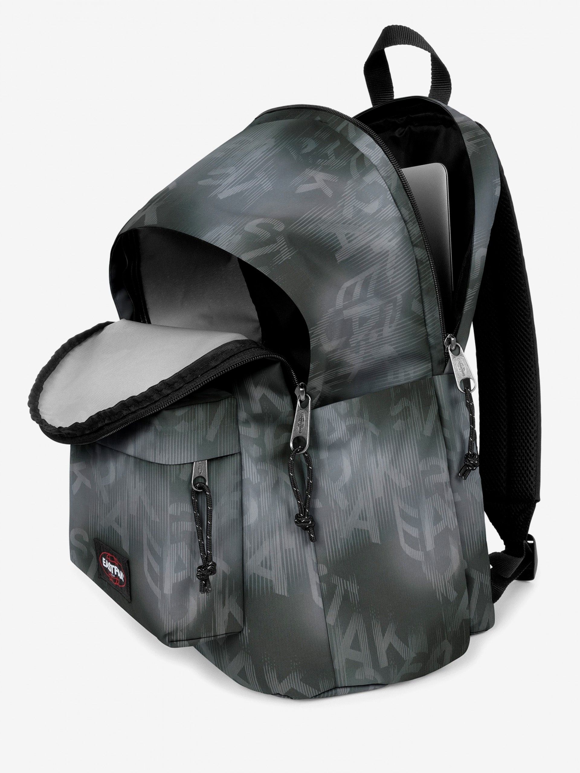 Eastpak Day Office Letter DyeBlack Grey School Backpack