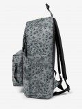 Mochila Escolar Eastpak Out Of Office Print Leopardo Cinza