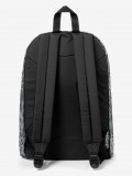 Mochila Escolar Eastpak Out Of Office Print Leopardo Cinza