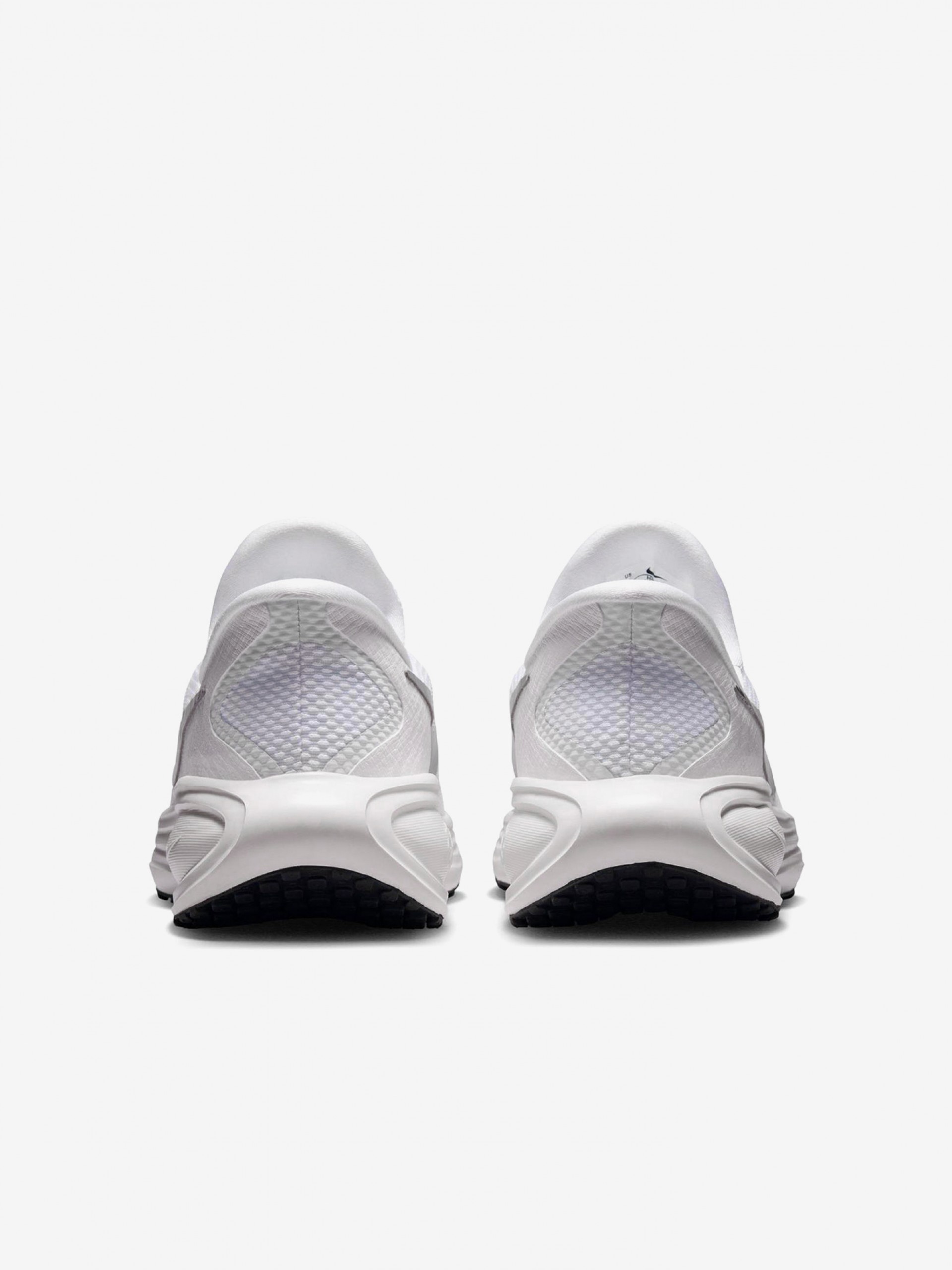 Nike Revolution 8 Easy-On White and Silver Running Trainers For Women