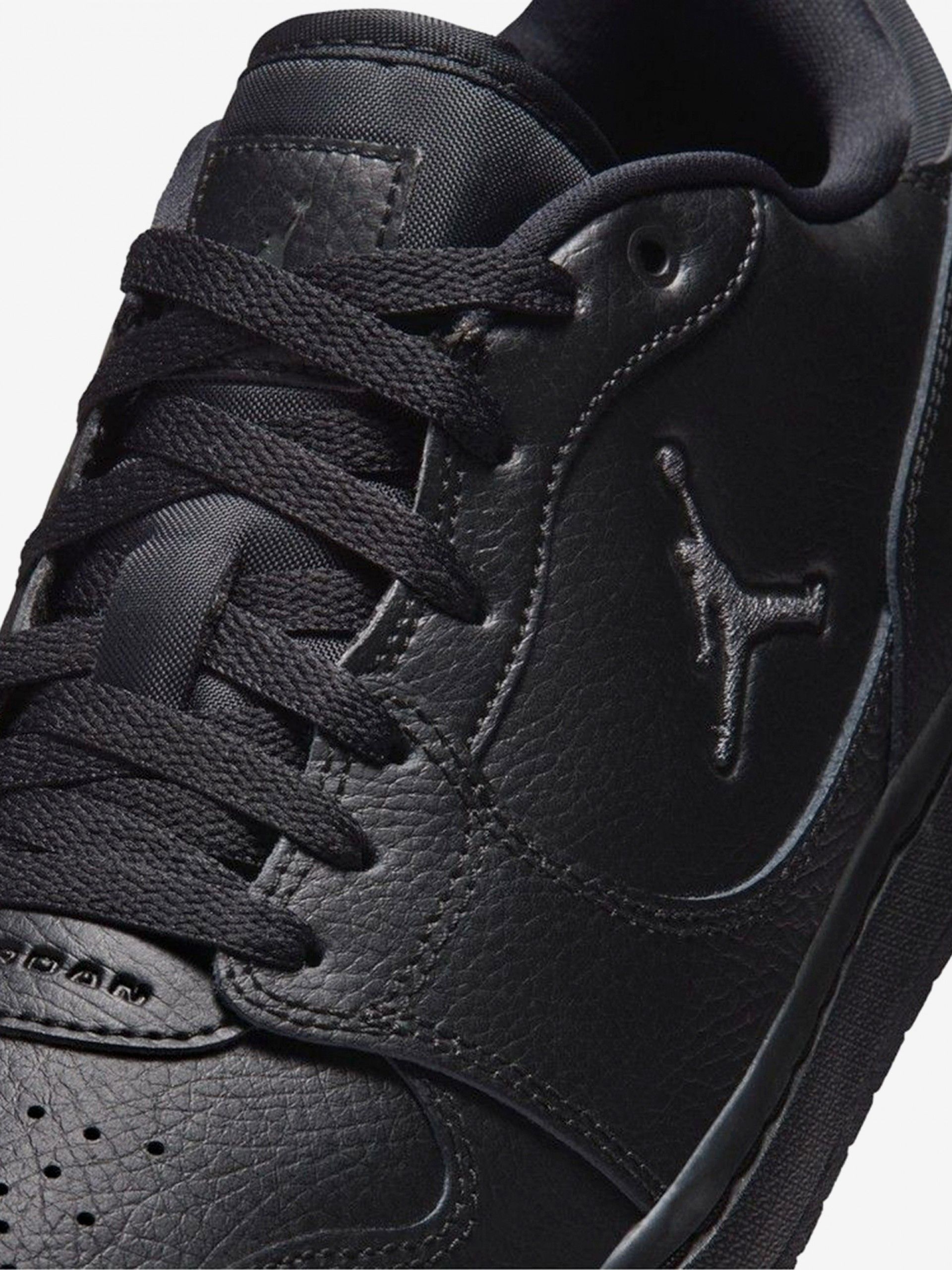 Zapatillas Nike Jordan Court Connect Low Negras Para Hombre