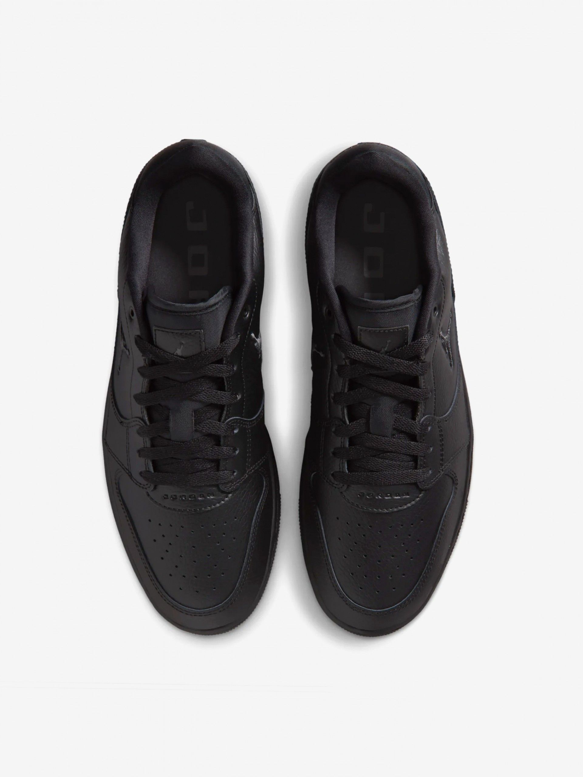 Zapatillas Nike Jordan Court Connect Low Negras Para Hombre