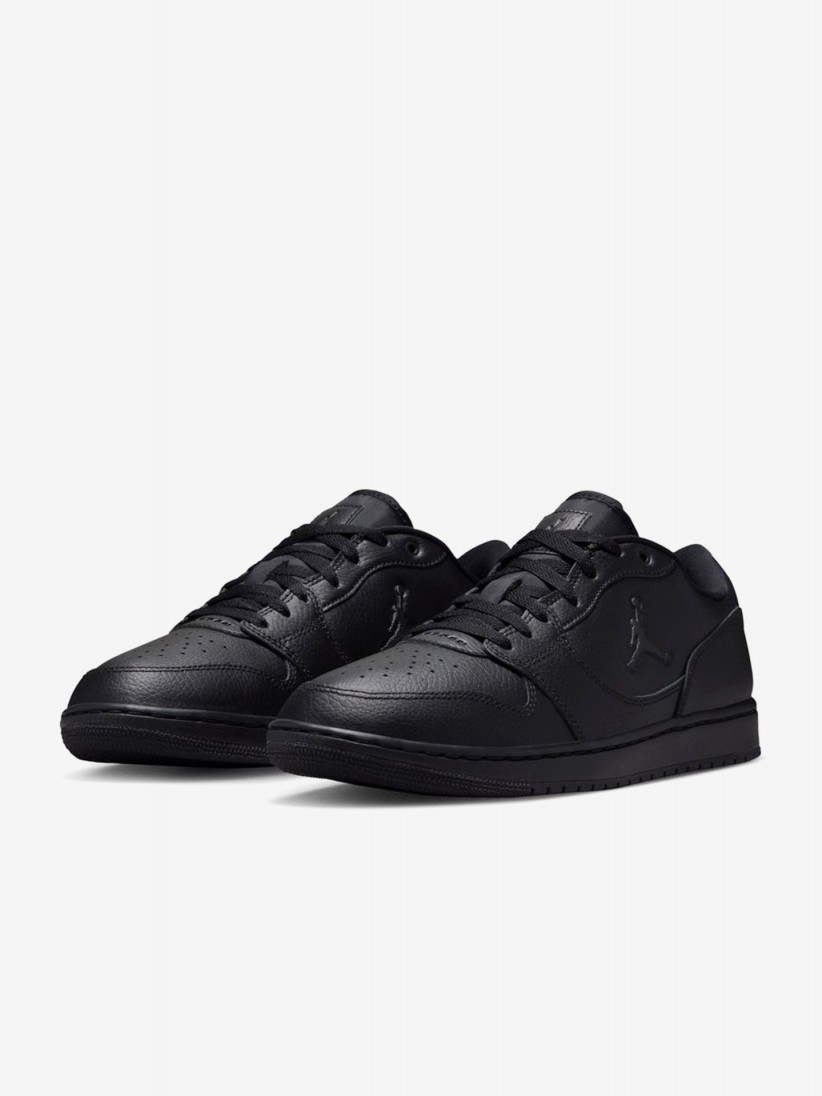 Nike Jordan Court Connect Low Black Sneakers For Men