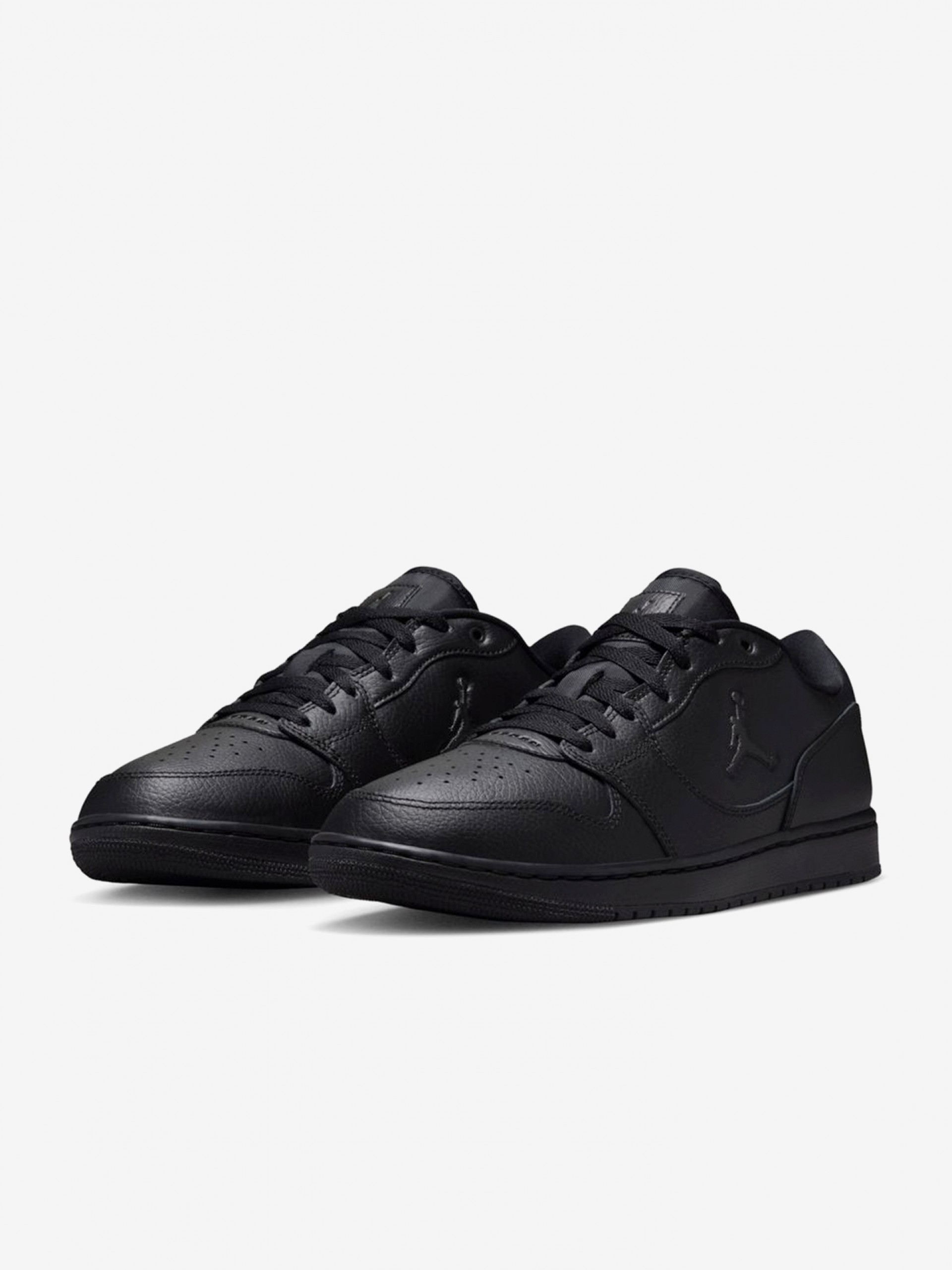 Zapatillas Nike Jordan Court Connect Low Negras Para Hombre