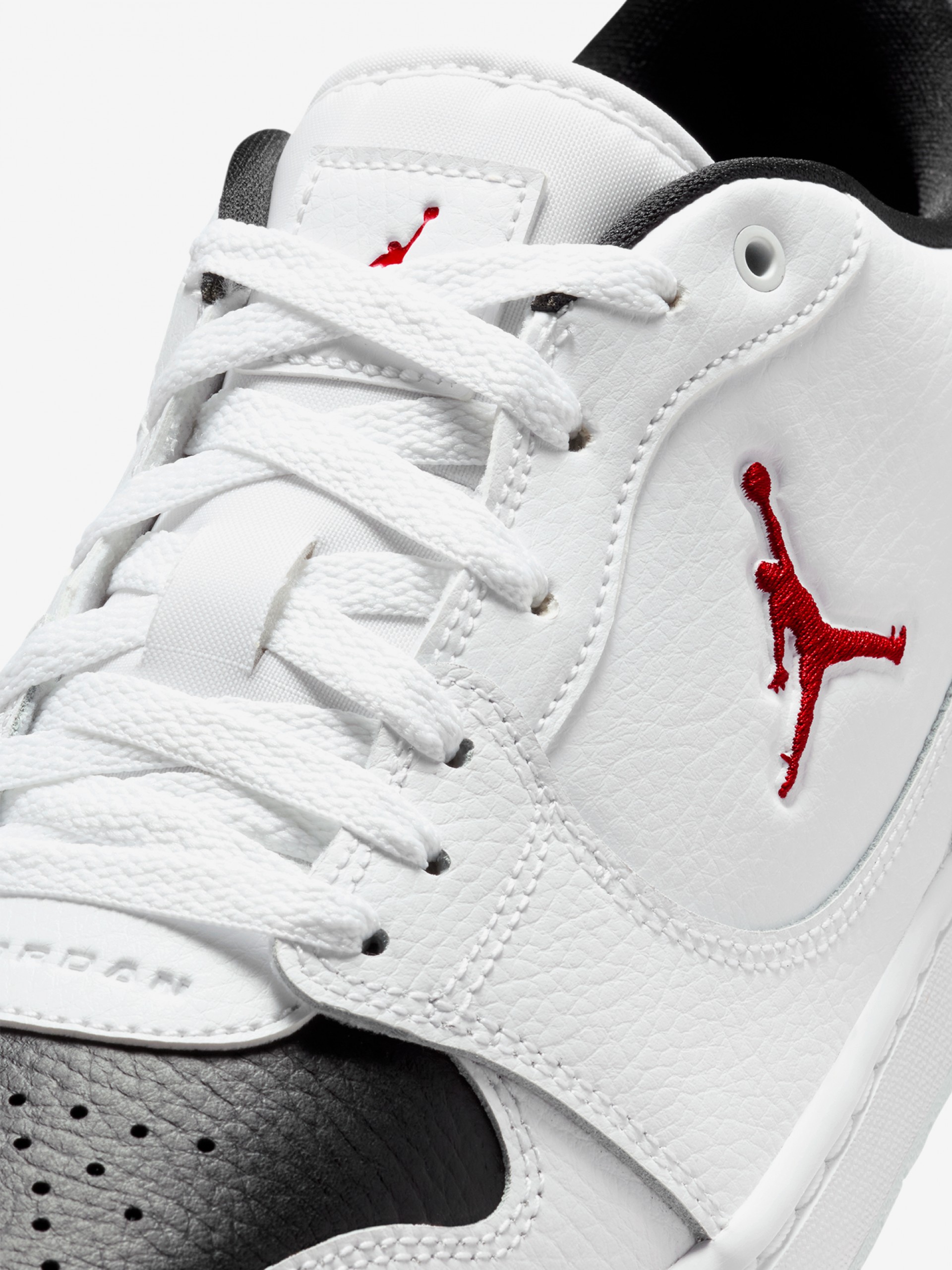 Zapatillas Nike Jordan Court Connect Low Blancas y Negras Para Hombre