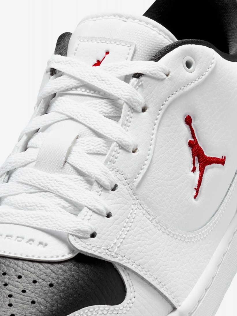 Zapatillas Nike Jordan Court Connect Low Blancas y Negras Para Hombre