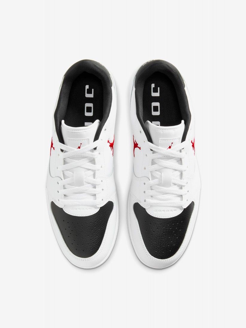 Zapatillas Nike Jordan Court Connect Low Blancas y Negras Para Hombre