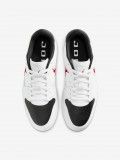 Zapatillas Nike Jordan Court Connect Low Blancas y Negras Para Hombre