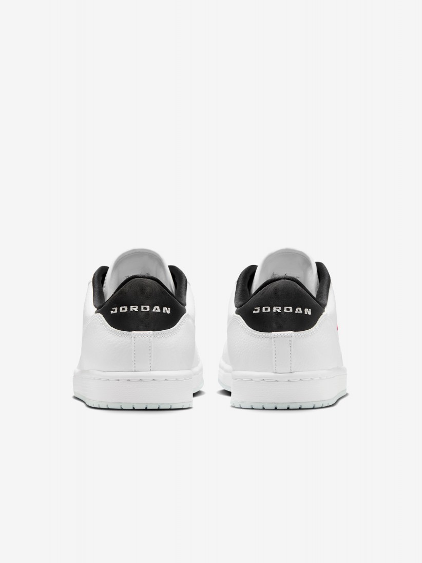 Zapatillas Nike Jordan Court Connect Low Blancas y Negras Para Hombre