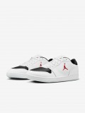 Zapatillas Nike Jordan Court Connect Low Blancas y Negras Para Hombre