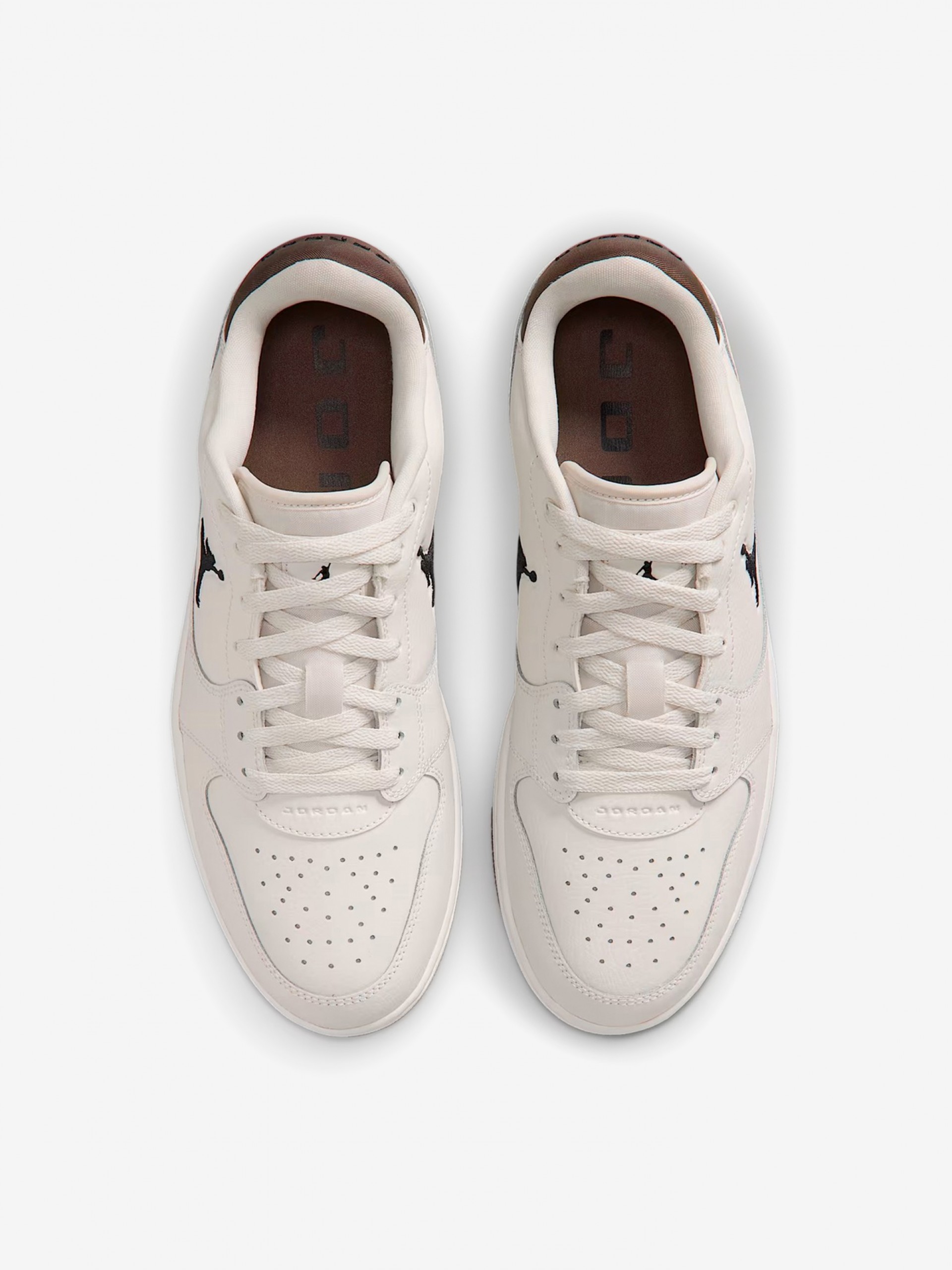 Zapatillas Nike Jordan Court Connect Low Grises y Marrones Para Hombre