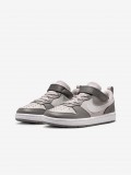 Nike Court Borough Low Grey Sneakers For Children