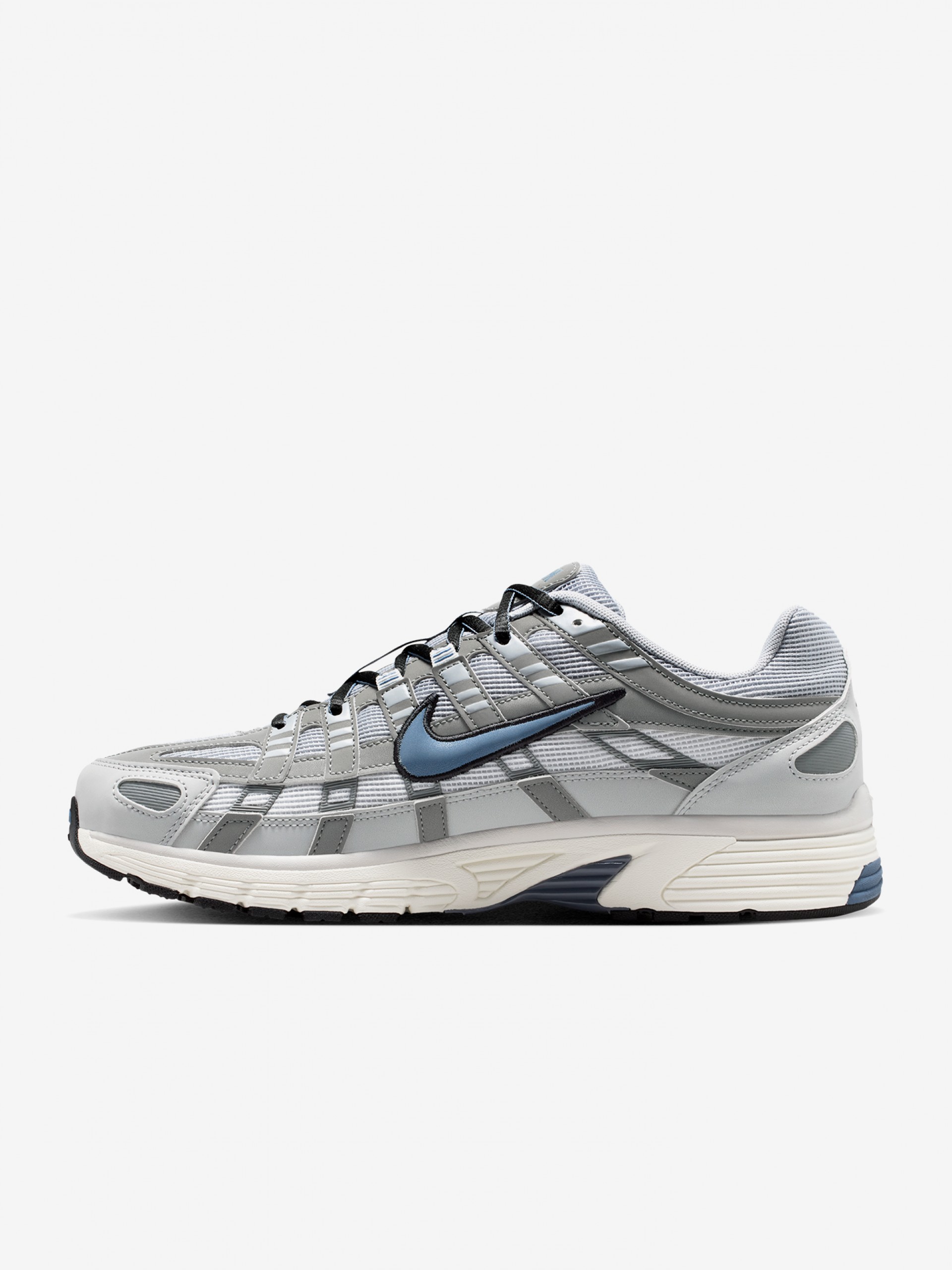 Nike P-6000 Grey and Blue Sneakers For Men