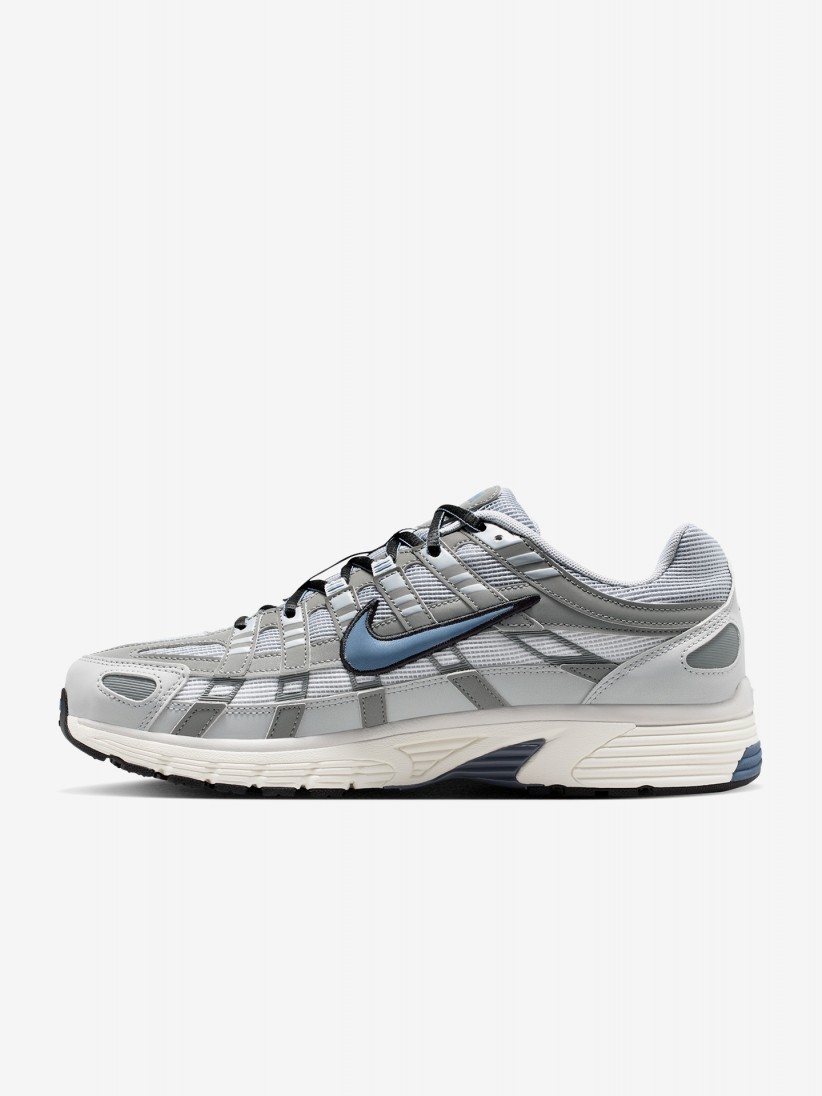 Nike P-6000 Grey and Blue Sneakers For Men