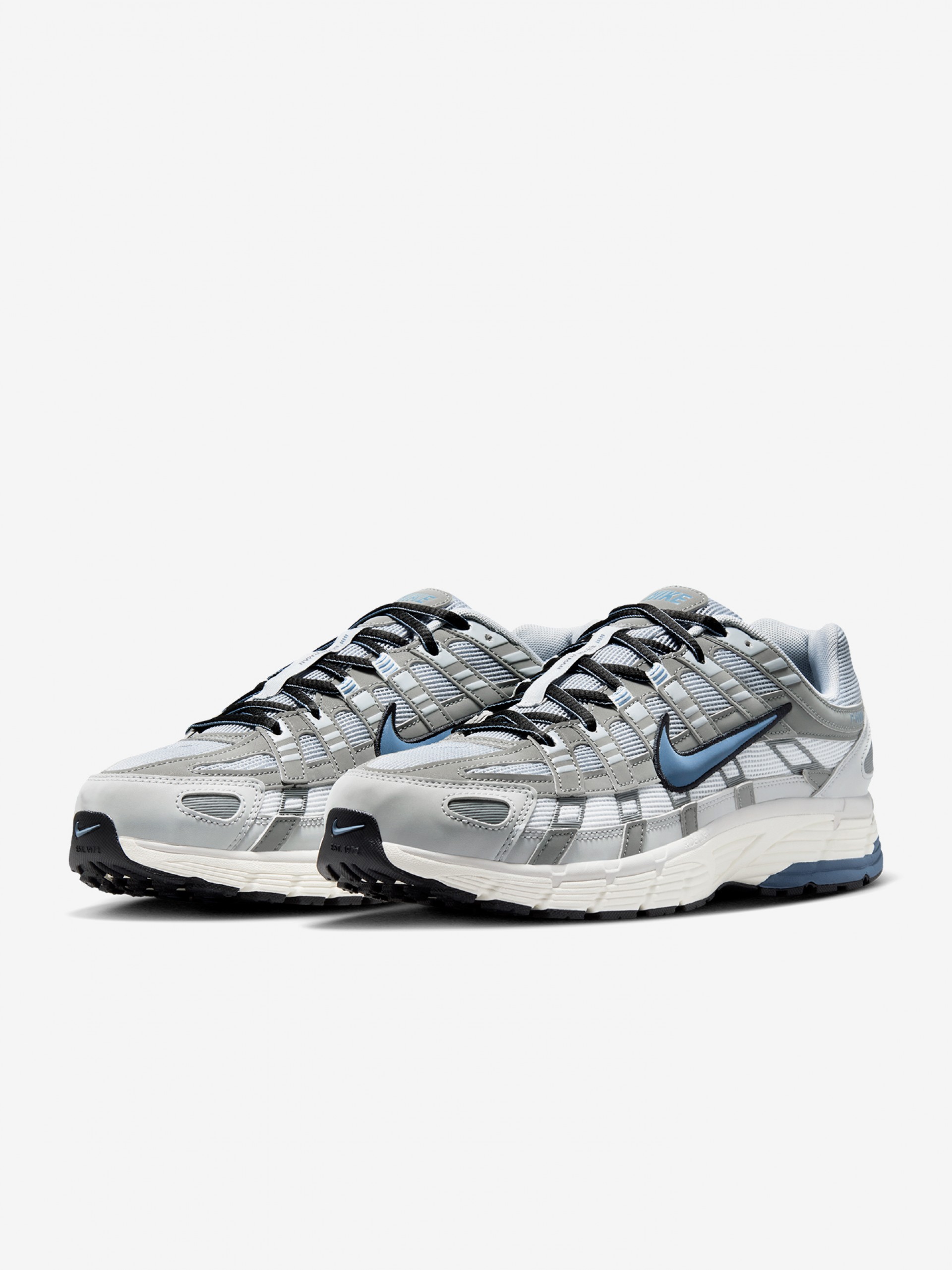 Nike P-6000 Grey and Blue Sneakers For Men