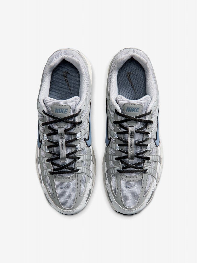 Nike P-6000 Grey and Blue Sneakers For Men