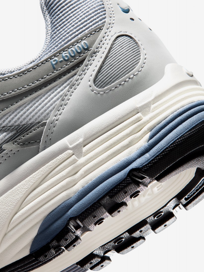 Nike P-6000 Grey and Blue Sneakers For Men