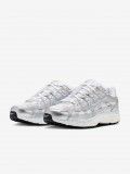 Nike P-6000 Silver and White Sneakers For Women