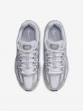 Nike P-6000 Silver and White Sneakers For Women