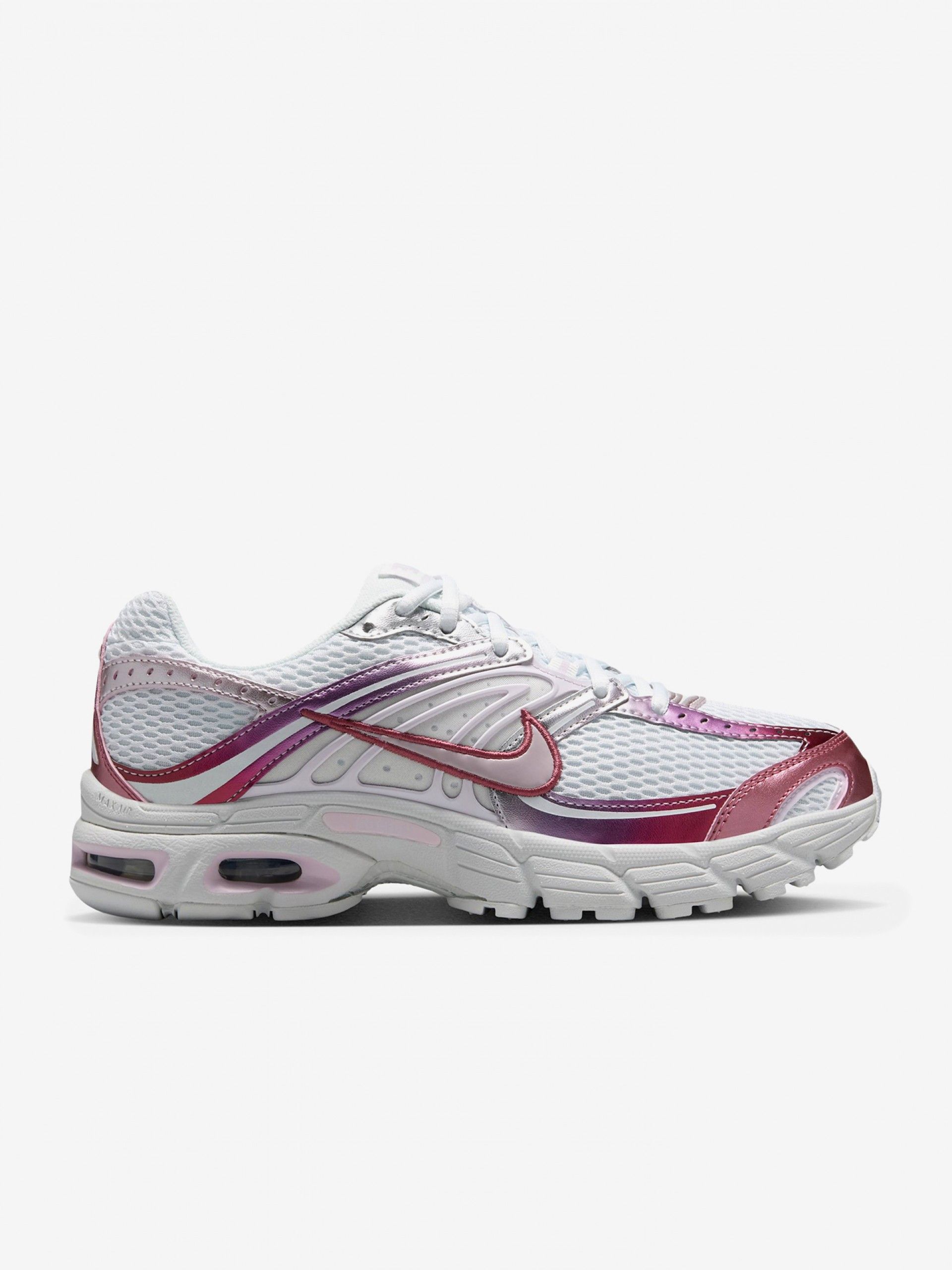 Nike Air Max Moto 2K White and Pink Sneakers For Women