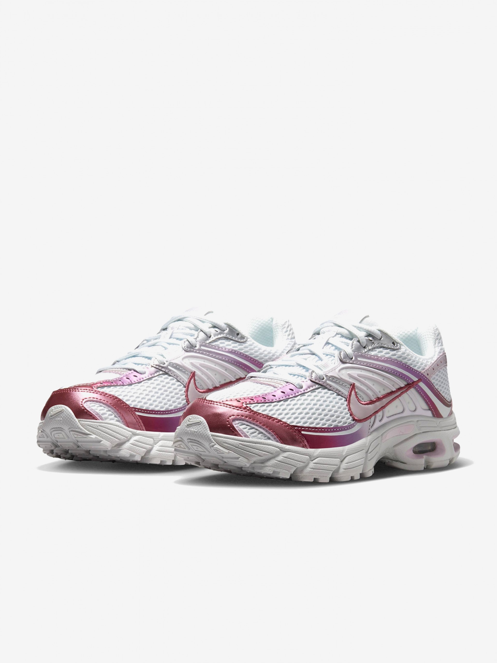 Nike Air Max Moto 2K White and Pink Sneakers For Women