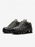 Nike Shox TL Grey and Green Sneakers For Men