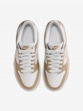 Nike Dunk Low LV8 Beige and White Junior Sneakers