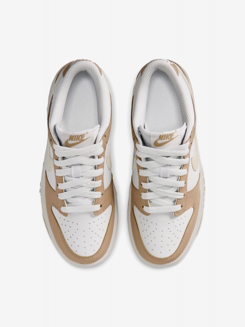 Nike Dunk Low LV8 Beige and White Junior Sneakers